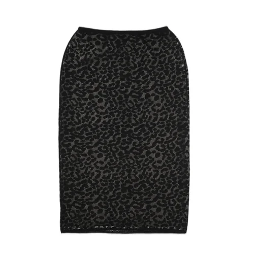 Leopard Print Maxi Skirt