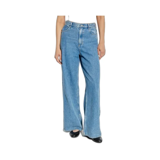 High-Waisted Wide-Leg Jeans