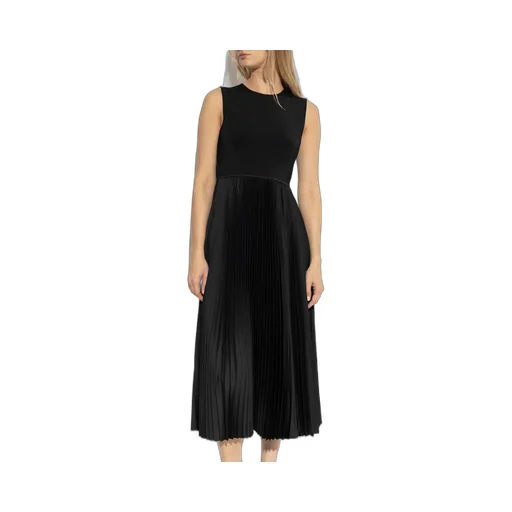 Pleated Midi Dress