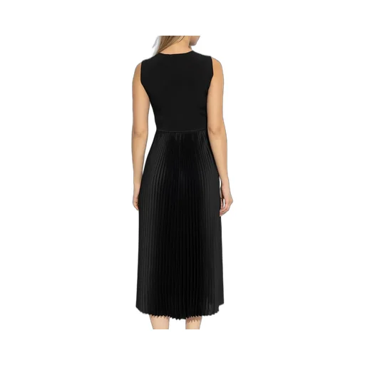 Pleated Midi Dress