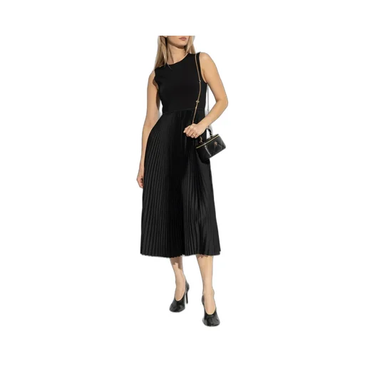 Pleated Midi Dress