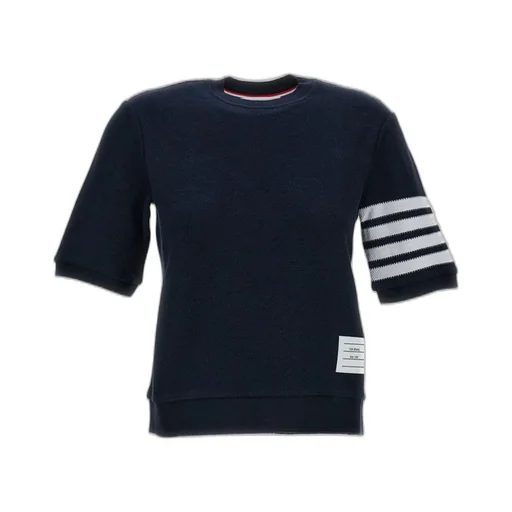 Sweatshirt With Four-Bar Detail