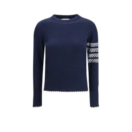 Sweater With Dachshund Intarsia