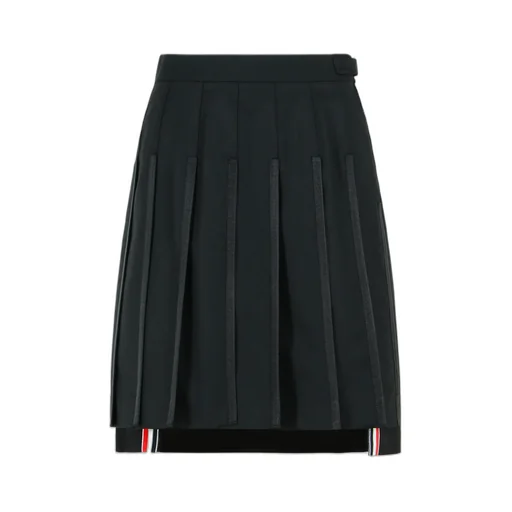 Pleated Midi Skirt