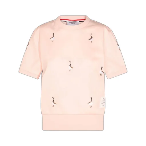 Sweatshirt With Goose Print
