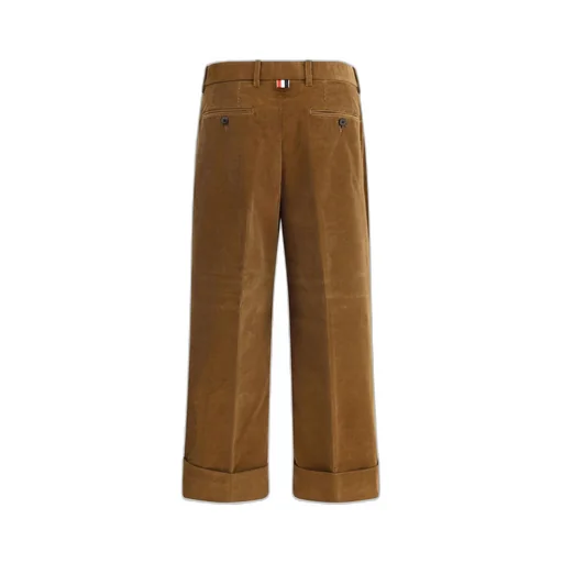 Wide-Leg Corduroy Trousers