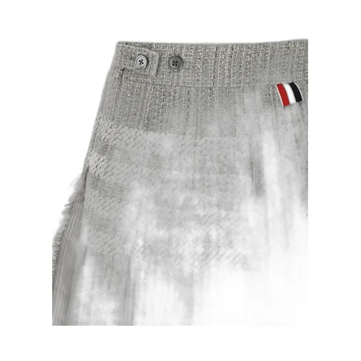 Pleated Mini Skirt