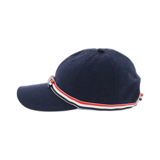 Baseball Cap With Tricolor Stripe