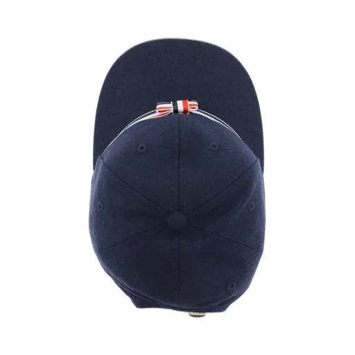 Baseball Cap With Tricolor Stripe