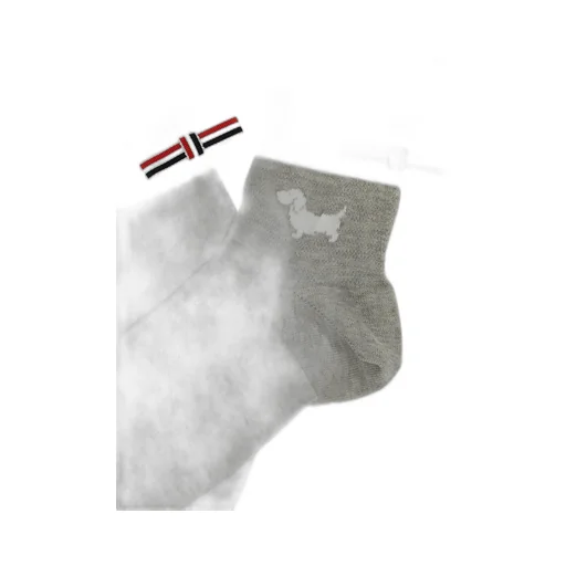 Socks With Dog Embroidery