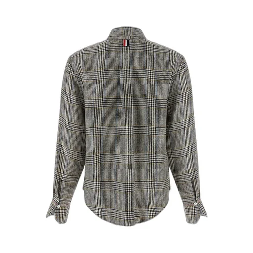 Plaid Bow Blouse