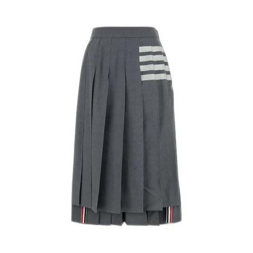Pleated Midi Skirt