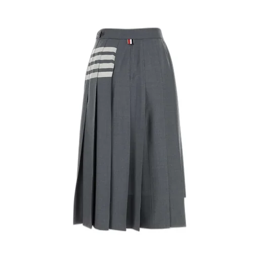 Pleated Midi Skirt