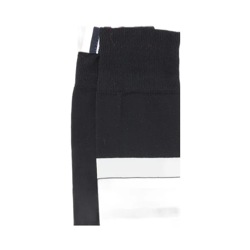 Mid-Calf Socks With Four Stripes