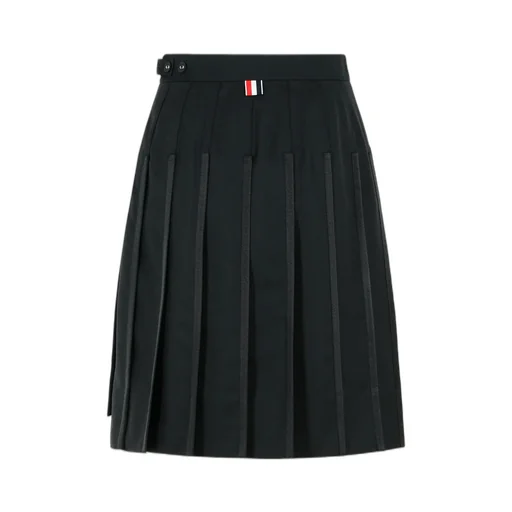 Pleated Midi Skirt