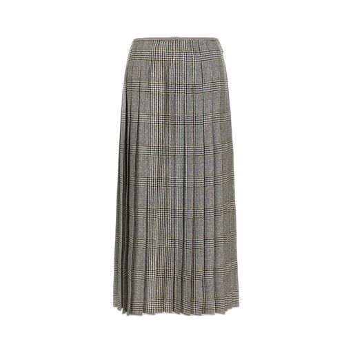 Pleated Midi Skirt