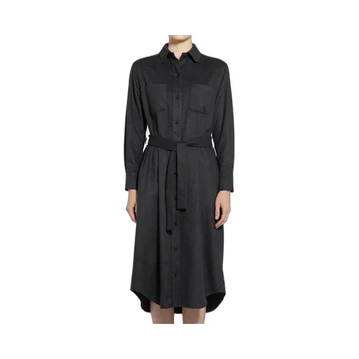 Shirt Dress With Belt
