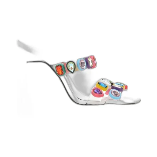 Mules With Gem Embellishments