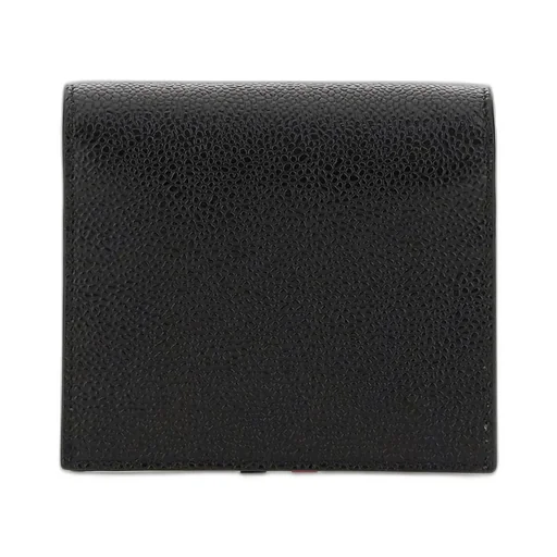 Wallet With Signature Striped Grosgrain Tab