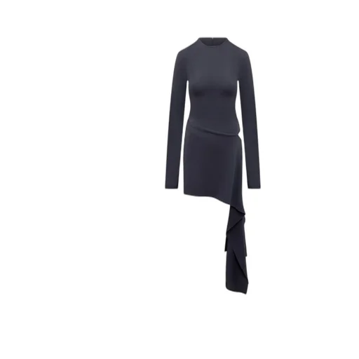 Asymmetric Draped Dress