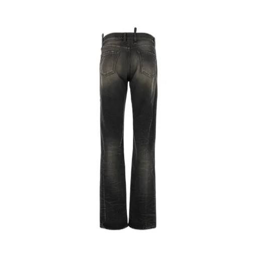 Flared Jeans With Ring Detail