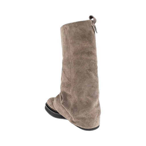 Slouchy Suede Boots