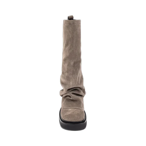 Slouchy Suede Boots