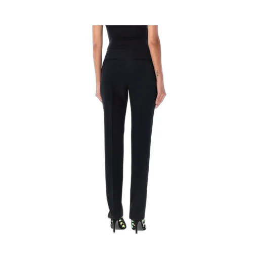 High-Waisted Tailored Trousers