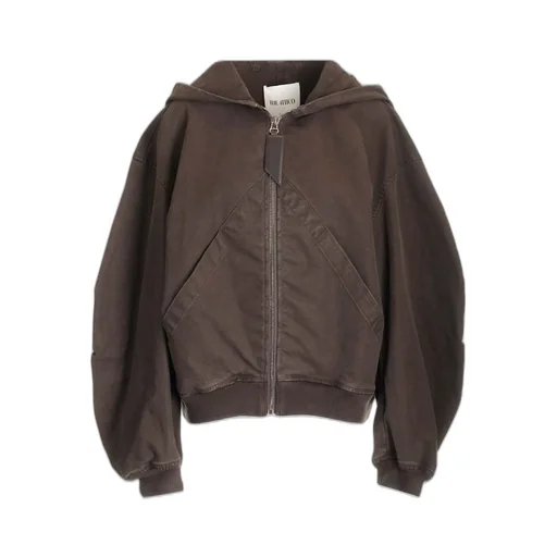 Bomber Jacket With Hood
