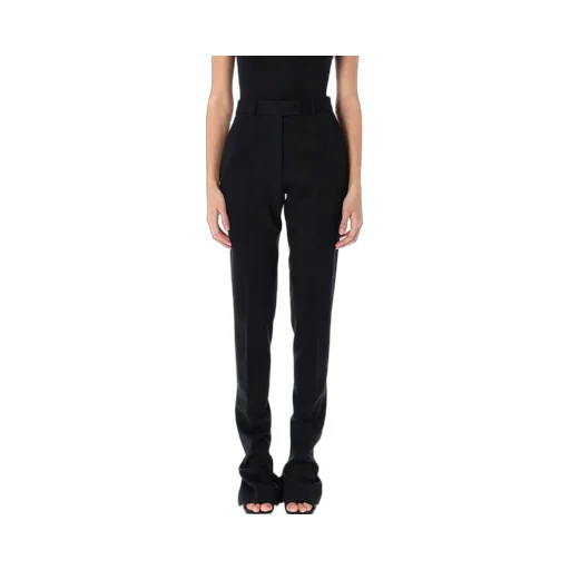 High-Waisted Tailored Trousers