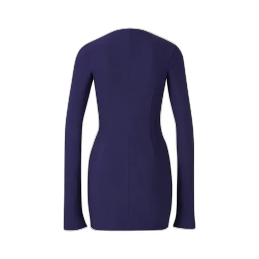 Long Sleeve Zipper Dress