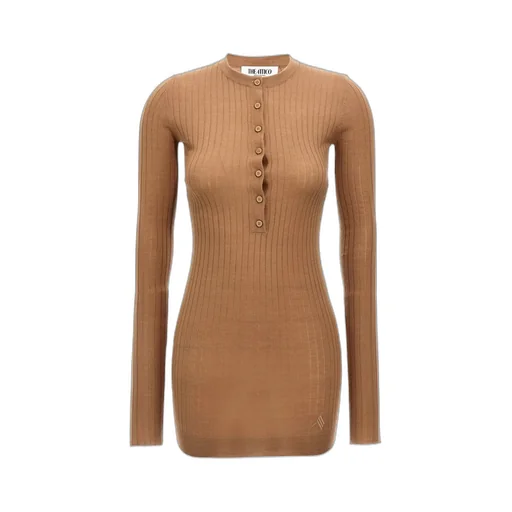 Ribbed Knit Mini Dress