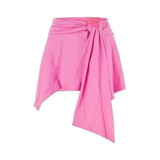 Asymmetric Draped Skirt