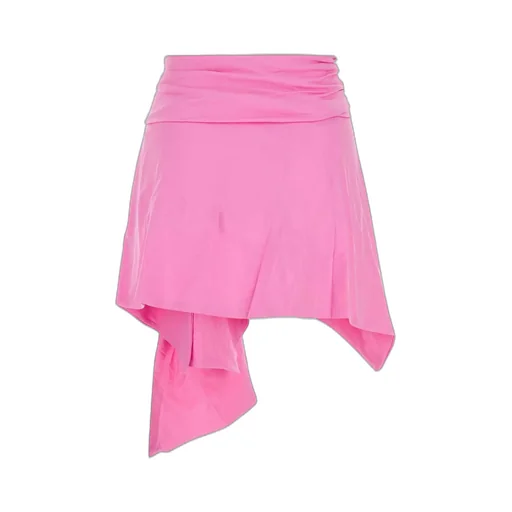 Asymmetric Draped Skirt