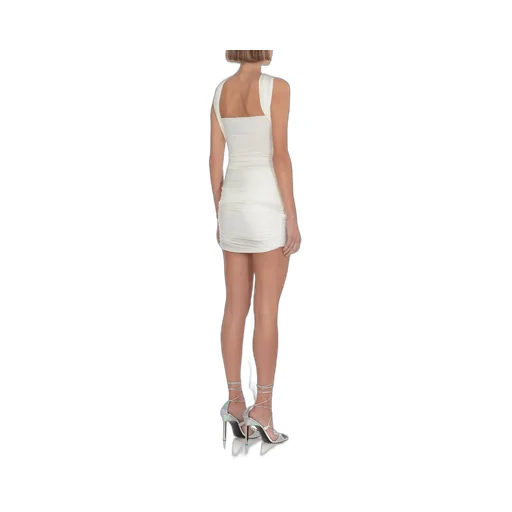 Draped Mini Skirt