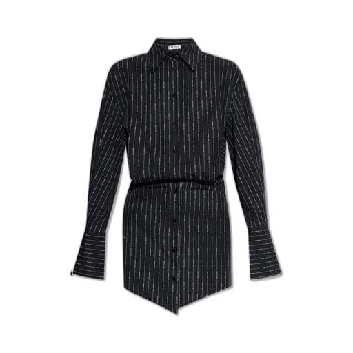 Striped Shirt Dress
