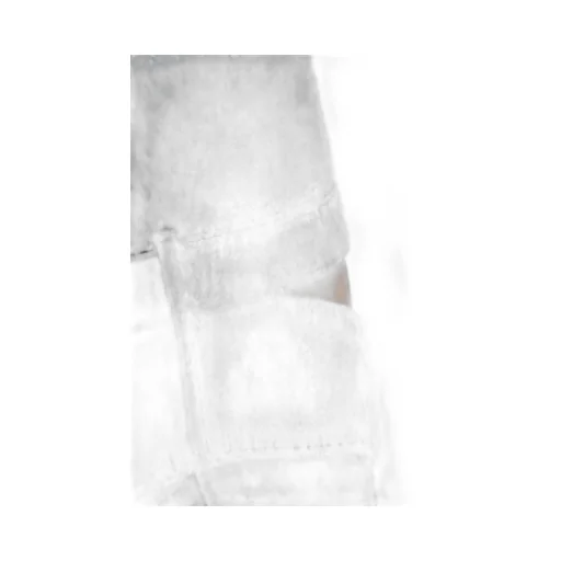 Denim Skirt With Cut-Out Detail