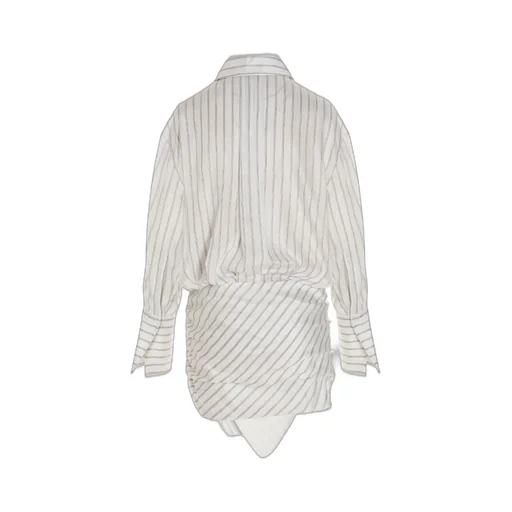 Striped Shirt Dress