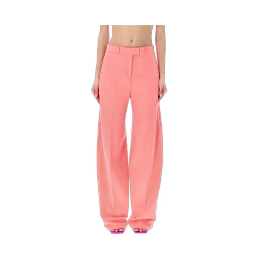 Wide-Leg Tailored Trousers