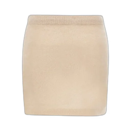 Ribbed Knit Mini Skirt