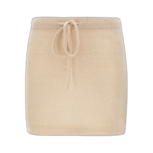 Ribbed Knit Mini Skirt