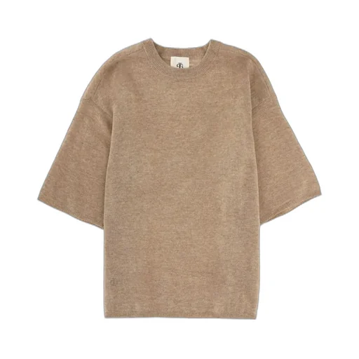 Oversized Knit T-Shirt