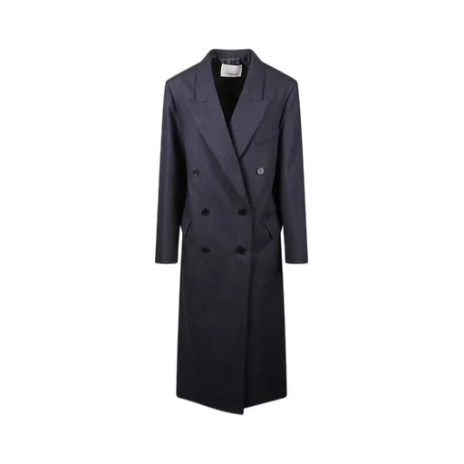 Double-Breasted Wool Coat