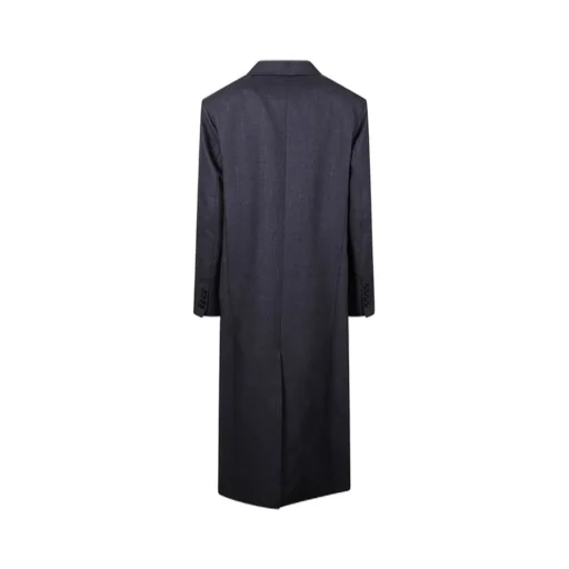 Double-Breasted Wool Coat