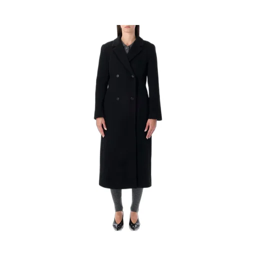 Double-Breasted Wool Coat