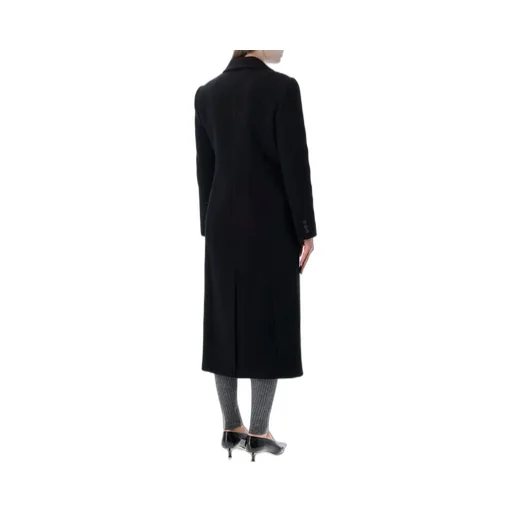 Double-Breasted Wool Coat