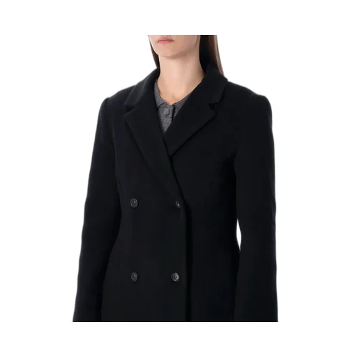 Double-Breasted Wool Coat