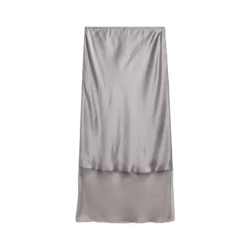 Satin Maxi Skirt