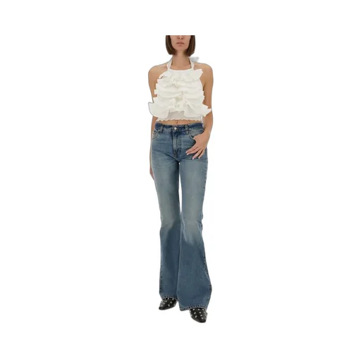 Ruffled Halter Top