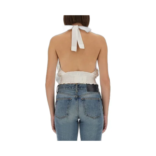 Ruffled Halter Top